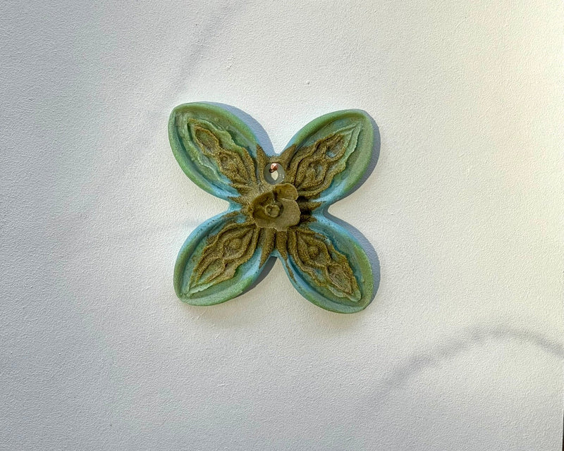 Blooms - Green Blue and Brown